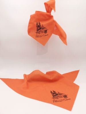 Foulard triangle coton