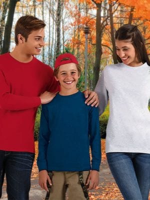 T-shirt manche longue mixte pour enfant et adulte